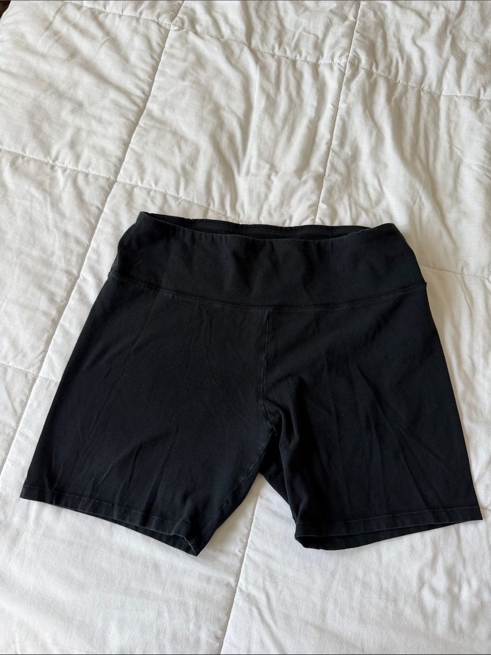 Colsie Black High-Waist Bike Shorts